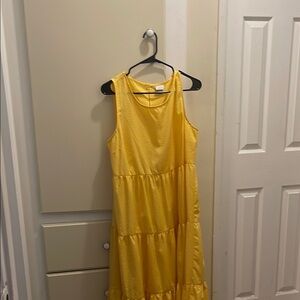 Yellow Sleeveless Dress